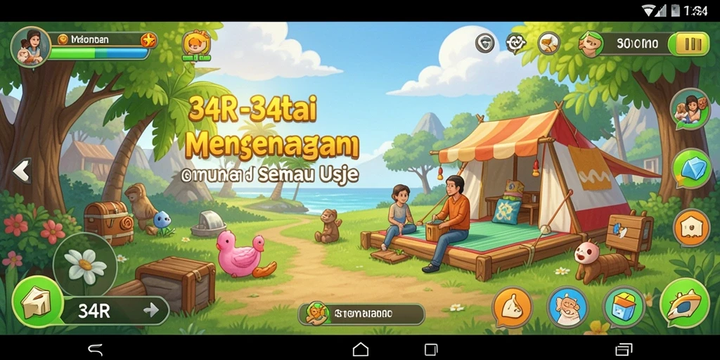 Tampilan gameplay menawan dari 34R yang membuat pemain betah.