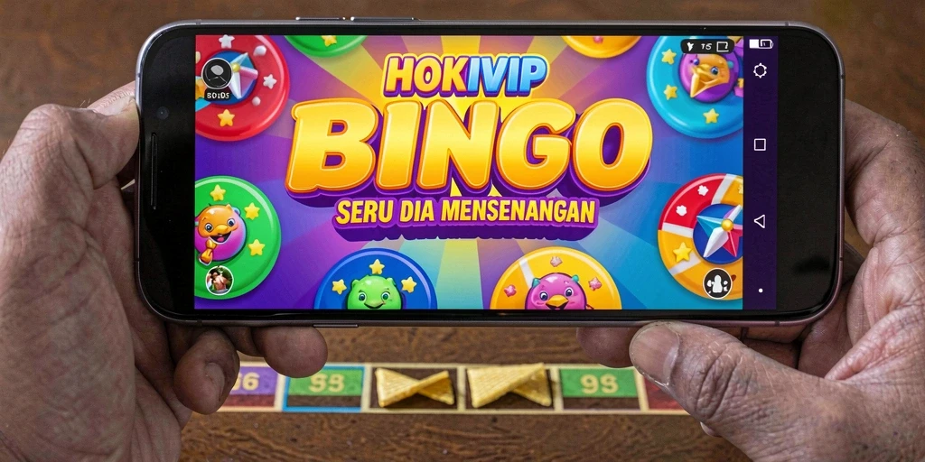 Tangkapan layar utama HOKIVIP menampilkan gameplay Bingo yang seru dan interaktif.
