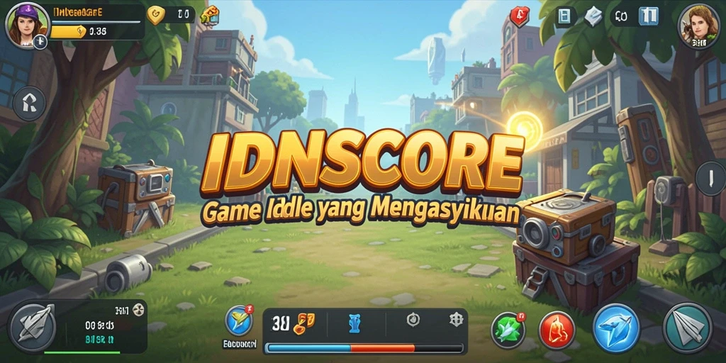 Tampilan gameplay <strong>IDNSCORE</strong> yang menarik dan interaktif.