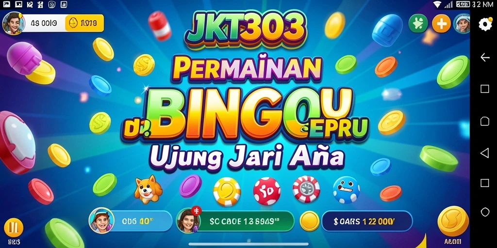 Tampilan gameplay JKT303 dengan suasana Bingo yang mengasyikkan.