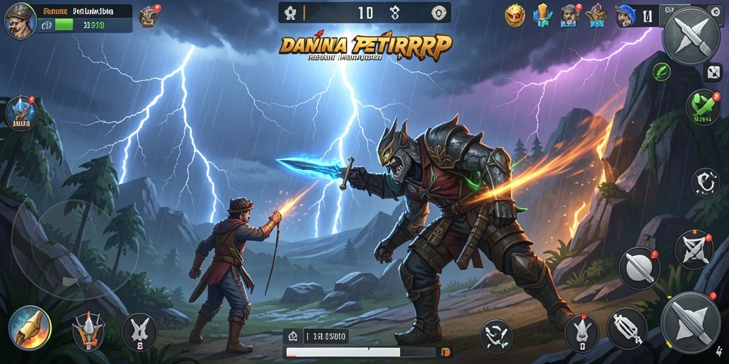 Tampilan gameplay PETIRRP yang menarik dan imersif dalam simulasi petualangan.