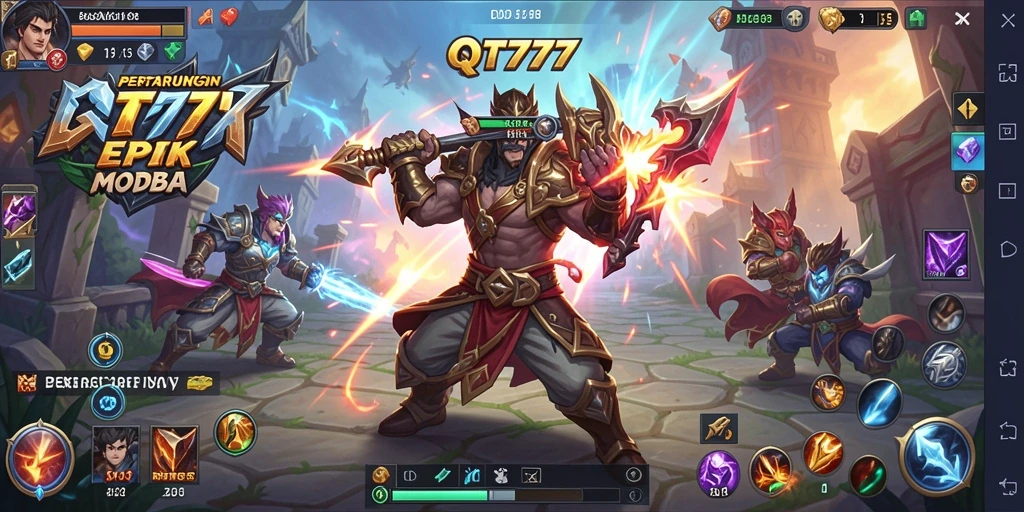 Gameplay yang mendebarkan di QT777 dengan strategi yang seru.