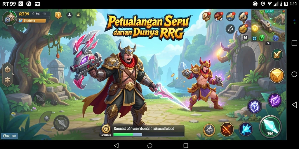 Gameplay seru dan menantang di dunia fantasi RT99.