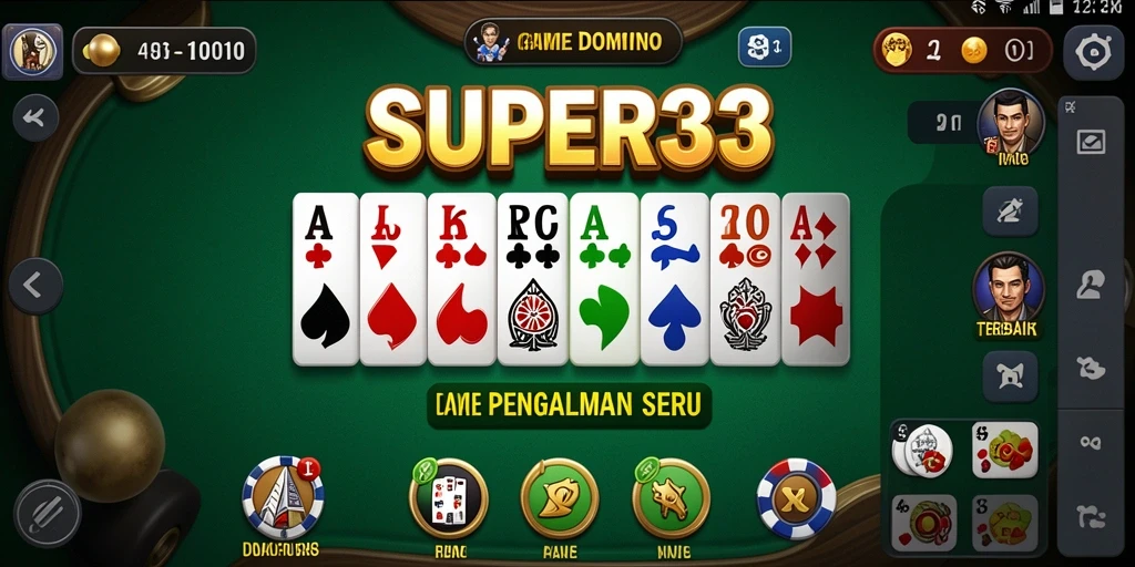 Tampilan gameplay SUPER33 yang seru dan interaktif.