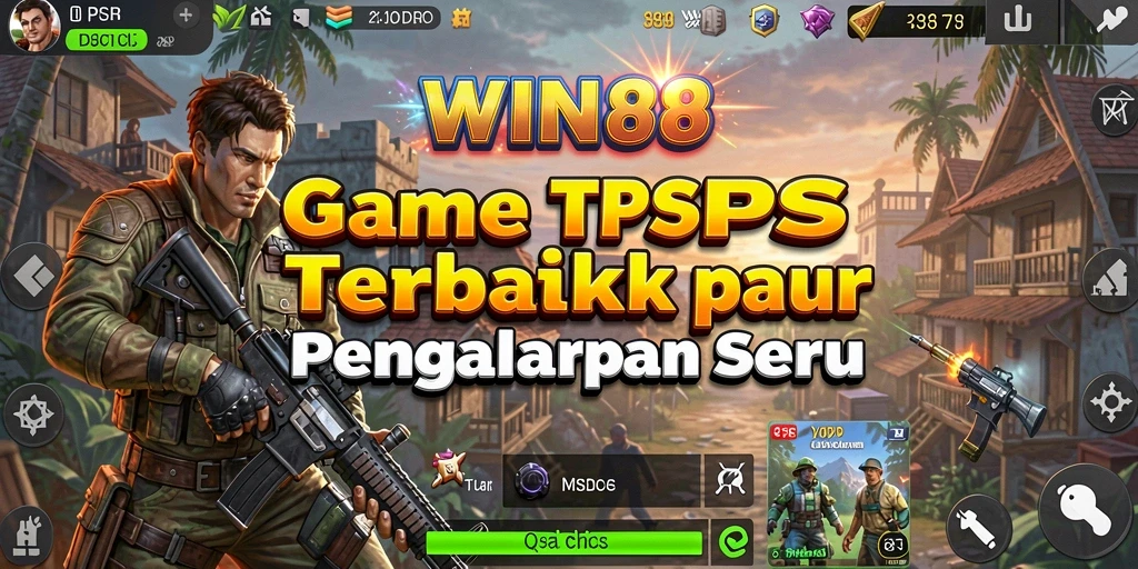 Tampilan gameplay <strong>WIN88</strong> yang seru dan menegangkan dalam aksi TPS.